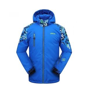 Big Boys' Waterproof Breathable Outdoor Warm Snowboard Ski Jacket